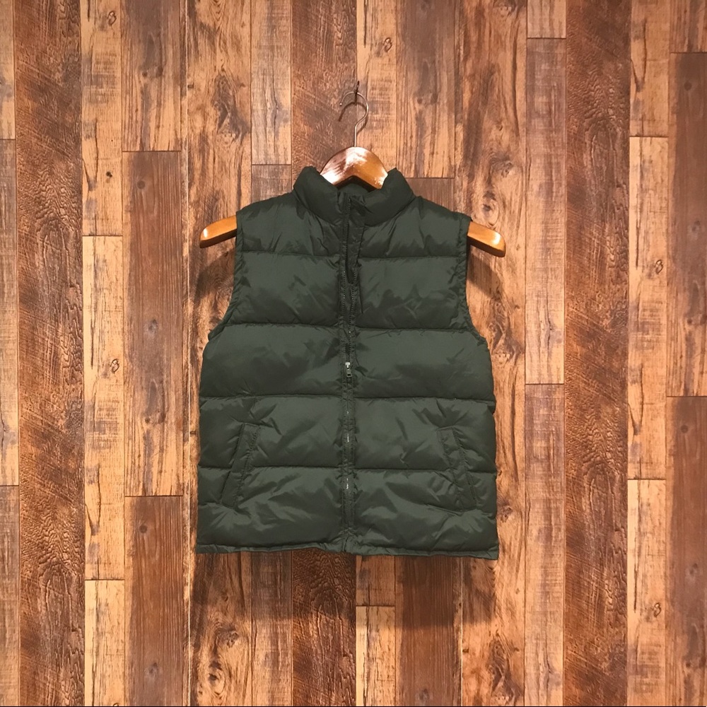 Boy’s Gymboree Large (10) Green Puffer Vest
